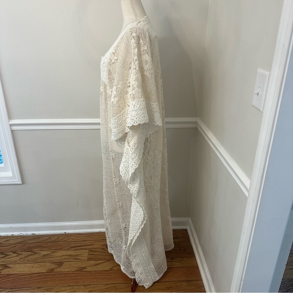 Anna Sui Flowering fields lace kaftan/dress- Size PS - Picture 3 of 6